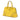 Yellow Prada Studded Saffiano Cuir Promenade Satchel