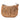 Gold Bottega Veneta Intrecciato Trimmed Metallic Leather Crossbody