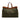 Green Fendi Zucca Embroidered Canvas Peekaboo X Tote Satchel
