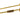 Gold Chanel Gold Plated CC Safety Pin Brooch - Designer Revival