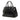 Black Prada City Calf Twin Pocket Satchel