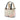 Beige Chanel Canvas Eiffel Tower Handbag