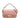 Pink Fendi Zucca Embossed Leather Baguette Satchel - Designer Revival