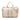 Beige Gucci Calfskin Web Joy Boston Bag Satchel