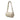 White Gucci Mini Leather Blondie Barrel Shoulder Bag