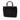 Black Gucci Nylon Bamboo Satchel