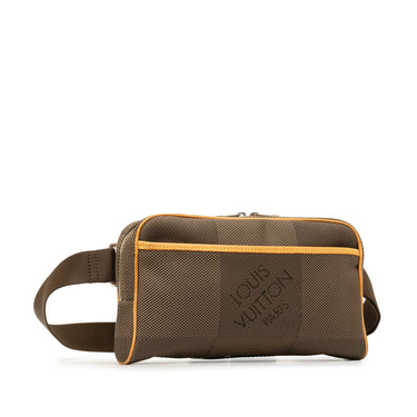 Brown Louis Vuitton Damier Geant Acrobat Belt Bag