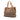 Beige Fendi Zucchino Canvas Tote