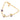 Gold Louis Vuitton Gold Plated Gamble Strass Bracelet
