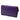 Purple Prada Saffiano Sound Lock Wallet on Chain Crossbody Bag