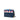 Blue Prada Medium Saffiano Trimmed City Calf Greca Esplanade Crossbody Satchel
