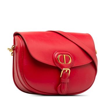 Red Dior Medium Bobby Crossbody Bag - Designer Revival