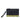 Black Prada Saffiano Banana Print Clutch