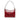 Red Burberry Leather Shoulder Bag