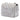 Silver Chanel Mini Square Classic Metallic Lambskin Single Flap Crossbody Bag