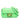 Green Fendi Zucca Embossed Leather Chain Midi Baguette Shoulder Bag