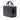 Black Chanel CC Quilted Patent Travel Kit Vanity Case Satchel