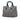 Gray Fendi Small Zucchino Canvas Twins Tote - Designer Revival