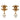Gold Chanel CC Gold Plated Turnlock Faux Pearl Drop Clip On Earrings