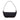 Black Fendi Zucchino Canvas Pochette Shoulder Bag