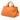 Orange Prada Canvas Canapa Bijoux Satchel