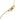 Gold Dior Gold Plated CD Logo Chain Necklace