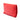 Red Bottega Veneta Nappa Intrecciato Turn Lock Clutch