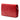 Red Chanel CC Embossed Patent Camellia Wallet On Chain Crossbody Bag
