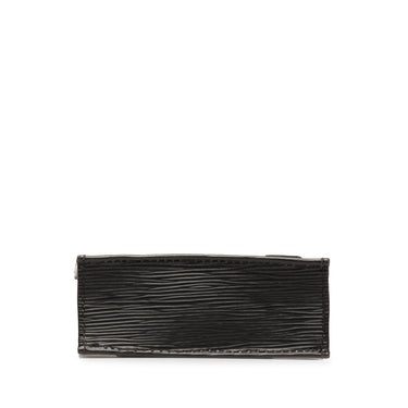 Black Louis Vuitton Epi Petit Sac Plat Satchel - Designer Revival