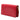 Red Prada Vitello Move Clutch with Chain Crossbody Bag