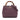 Purple Gucci Mini Calfskin Bamboo Shopper Satchel