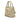 Beige LOEWE Leather Fusta 30 Tote