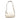 White Gucci Mini Leather Blondie Barrel Shoulder Bag