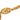 Gold Chanel CC Gold Plated Crown Medallion Station Necklace