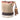 Brown Burberry Mini Mega Check Canvas Ashby Tassel Bucket Bag