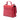 Red Chanel Small Quilted Calfskin Double Pocket Top Handle Flap Satchel