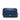 Blue Prada Vitello Daino Clutch Bag