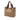 Beige Gucci GG Canvas Web Double Pockets Tote