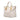 Gray Prada Soft Calf Open Convertible Tote Satchel - Designer Revival