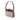 Beige Burberry House Check Canvas Shoulder Bag