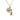 Gold Chanel CC Gold Plated Strass Faux Pearl Flower Pendant Necklace