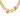 Gold Chanel CC Gold Plated Filigree Balls Chain Long Necklace
