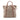 Beige Prada Canvas Canapa Logo Satchel