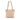 Beige Chanel Caviar Petite Shopping Tote
