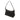 Black Fendi Zucchino Canvas Pochette Shoulder Bag