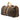 Brown Louis Vuitton Monogram Keepall Bandouliere 60 Travel Bag