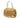 Gold Gucci GG Canvas Handbag