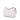 White Chanel Medium Classic Caviar Double Flap Shoulder Bag