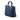 Blue Dior Large Denim Cannage Lady Dior Satchel