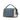 Blue Fendi Leather Selleria Lei Whipstitch Satchel - Designer Revival